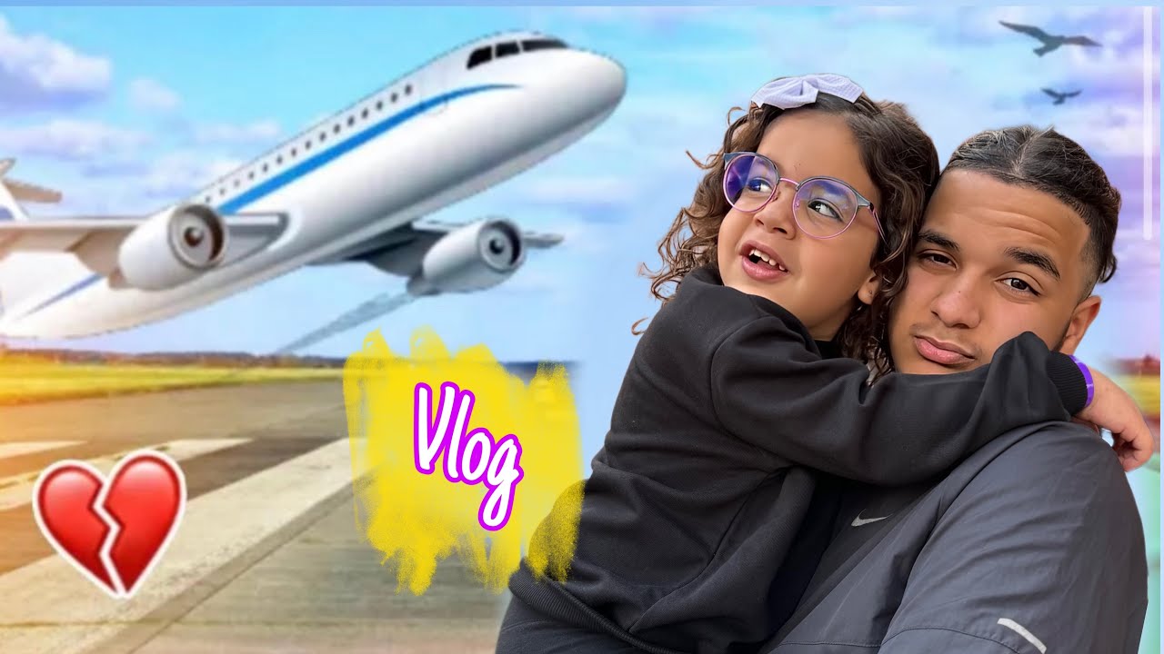 ￼ Amira a peur de l’avion 😩😬