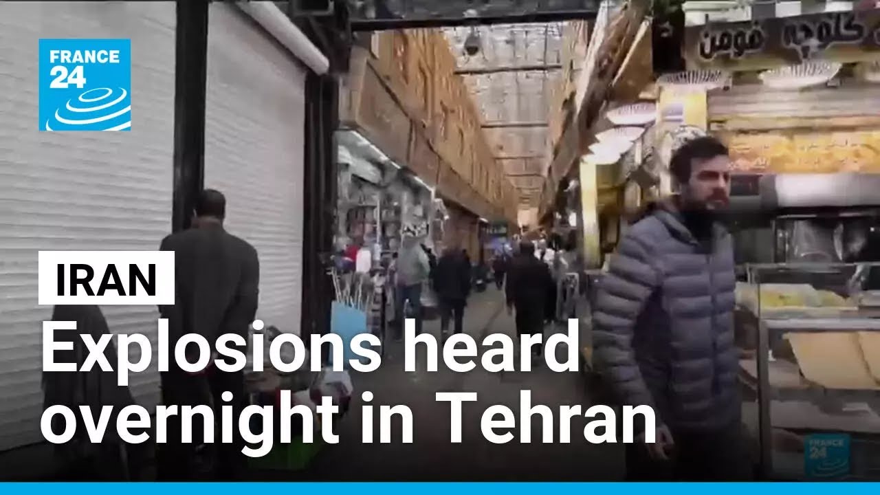 War in the Middle East: Explosions heard overnight in Tehran • FRANCE 24 English