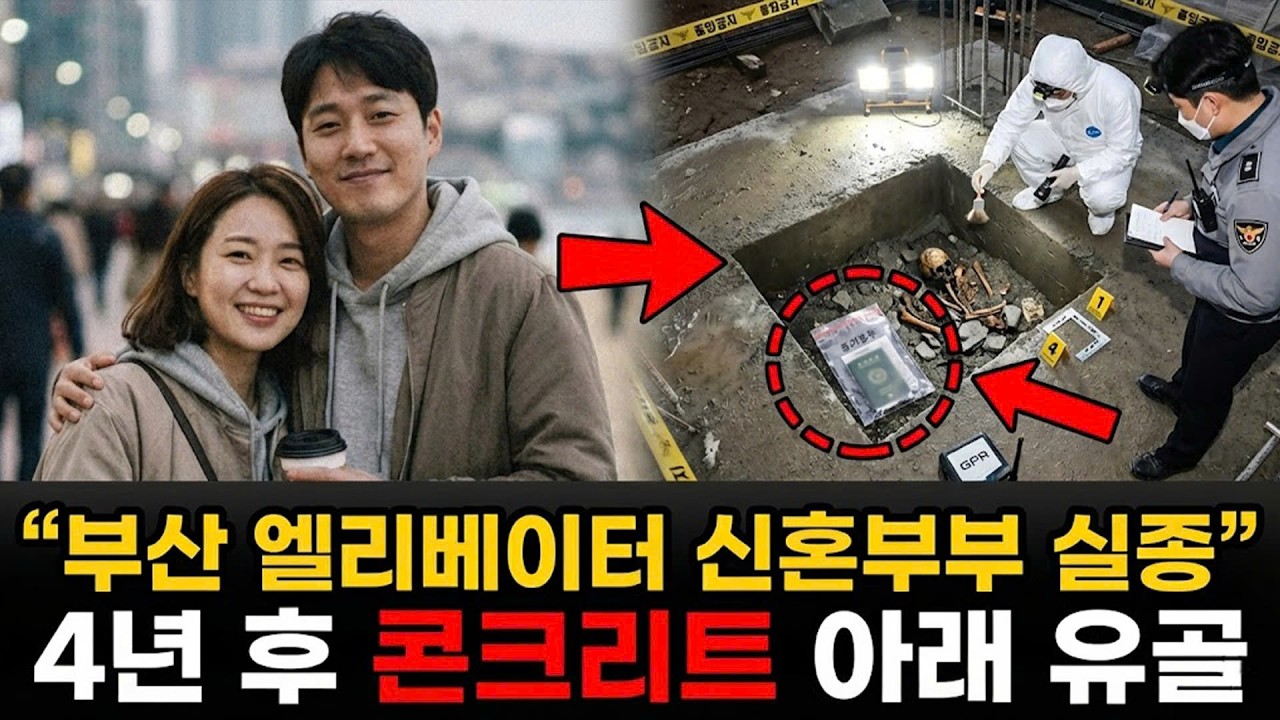 2018년 부산 엘리베이터 신혼부부 실종.. 4년 후 공항 CCTV가 말해준 충격적 진실