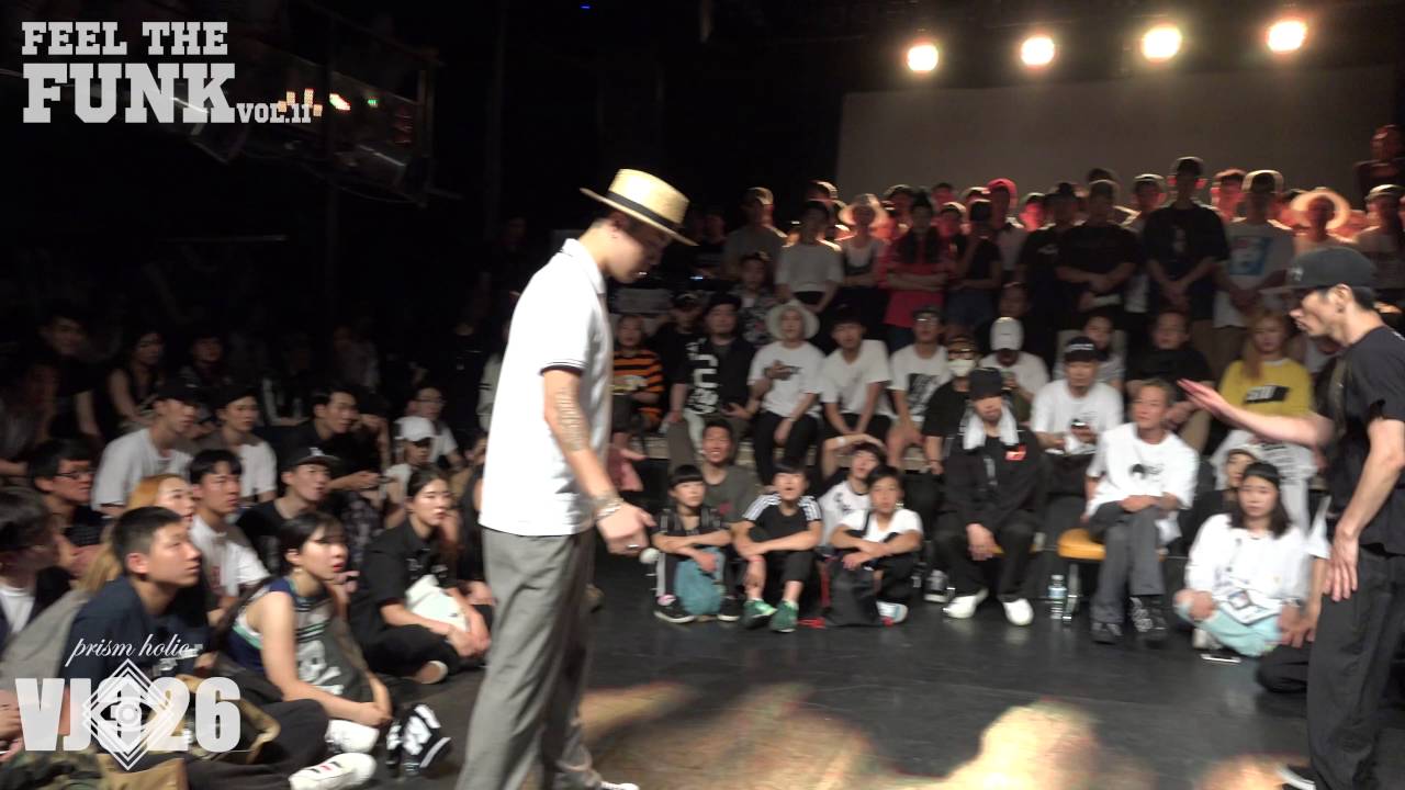 feel the funk vol.11 popping side final hoan vs Cgeo (팝핀사이드 결승 호안 vs 시게오)