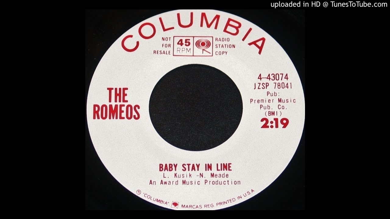 The Romeos - Baby Stay in Line - 1964 Northern Soul