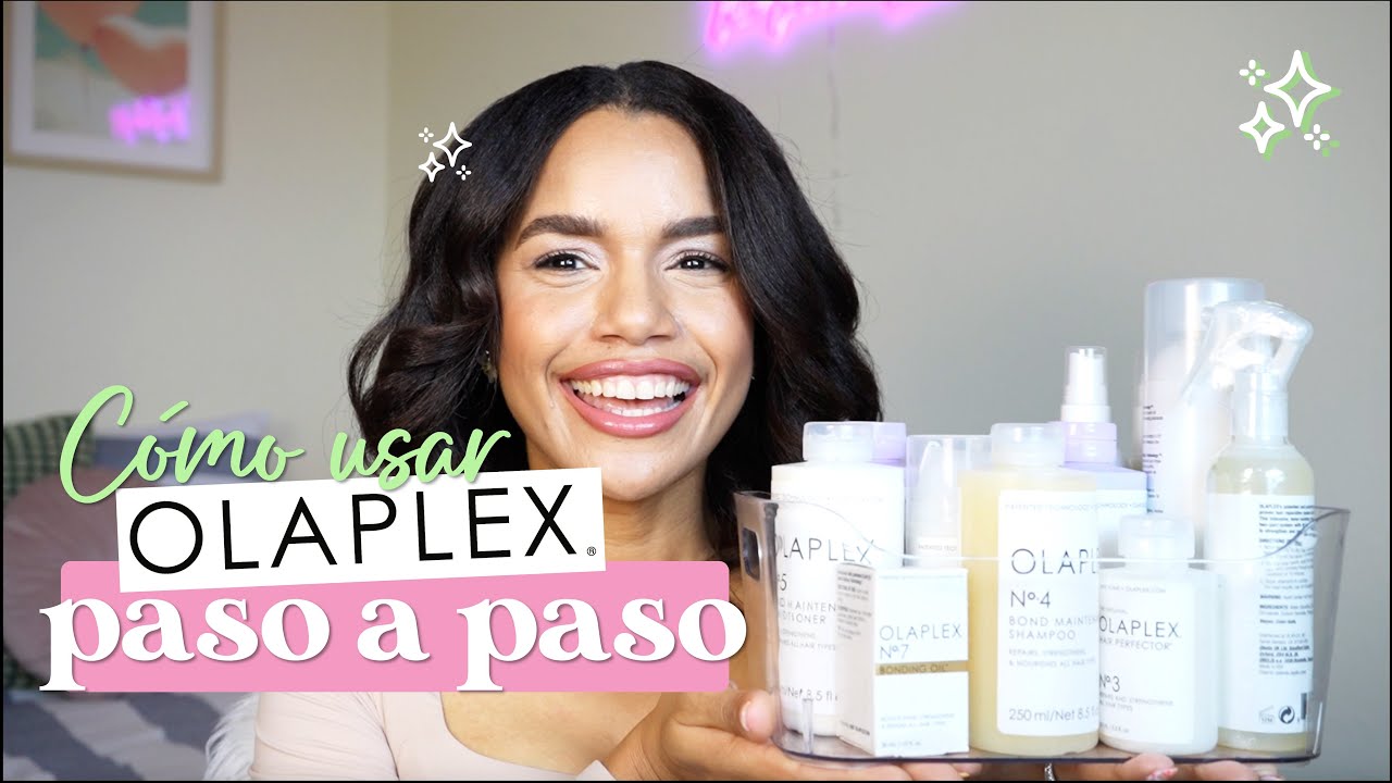 Cómo usar correctamente todos los productos de OLAPLEX | Guía paso a paso | Pao Ramos