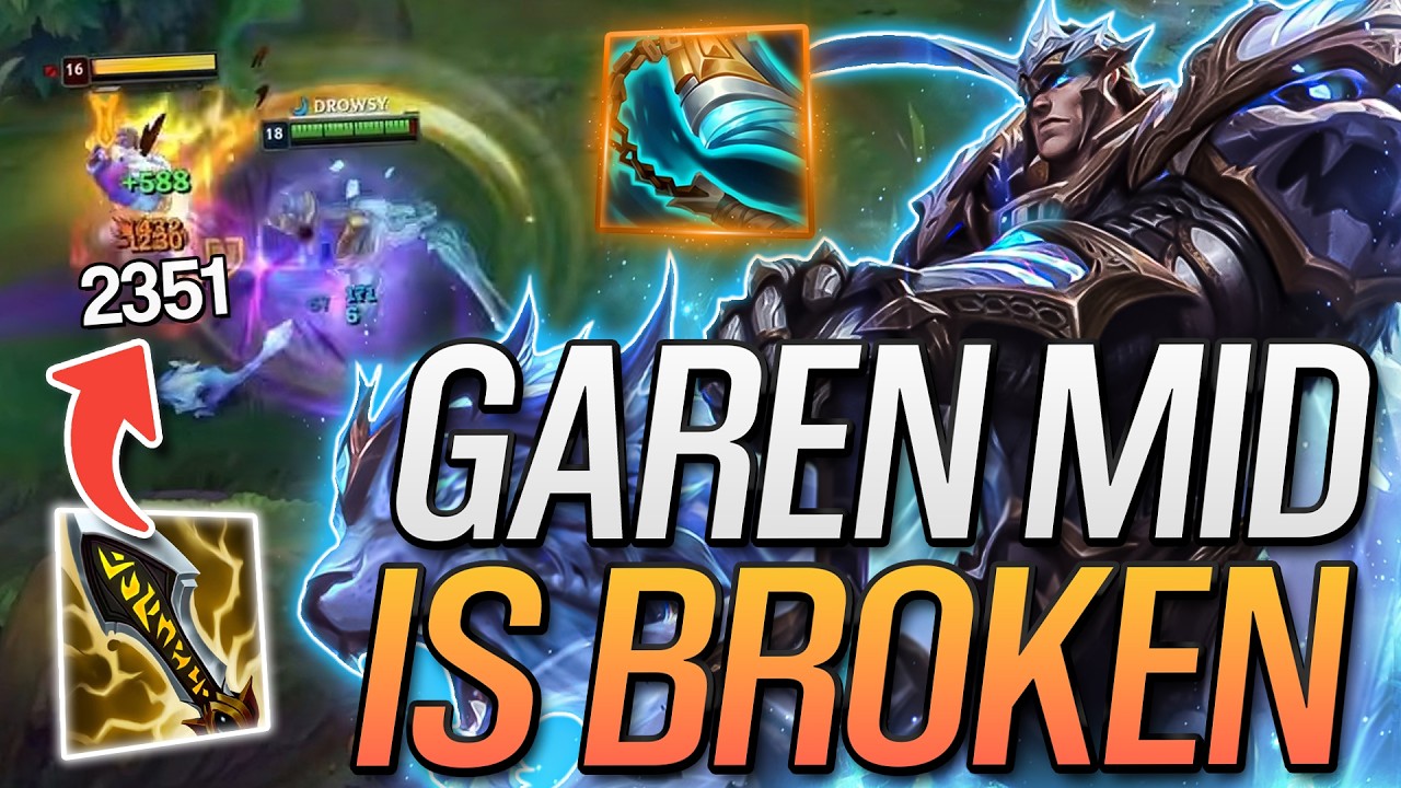 This is why Garen mid is broken