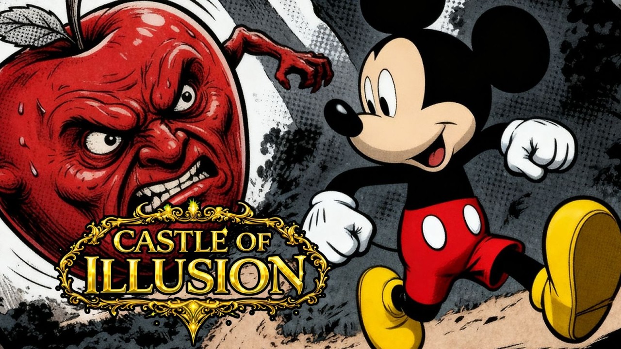 Castle of Illusion: Mickey Mouse (Mega Drive) - Nostalgia 16-bits