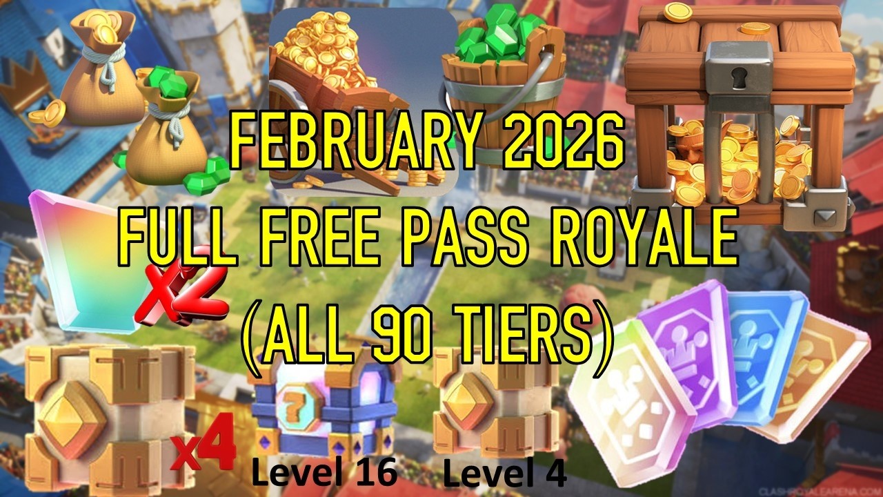 Claiming A Full Free Pass Royale (February 2026)