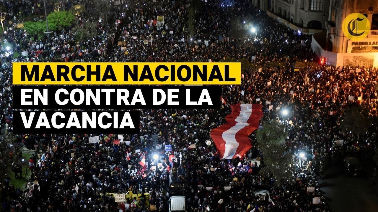 Perú: Así se vivió la Marcha Nacional contra el Gobierno de Manuel Merino