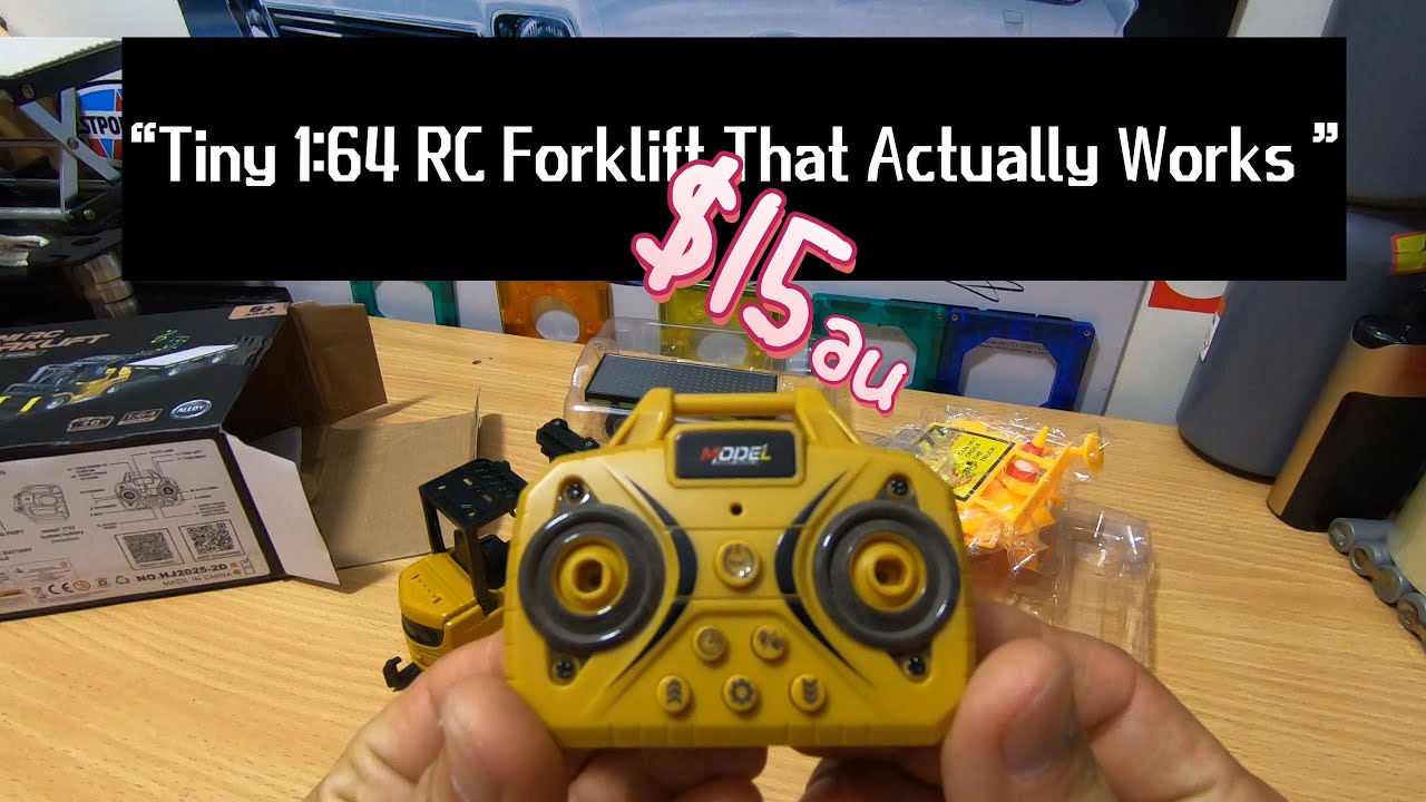 “Bluetooth App Controlled 1:64 Alloy RC Forklift | Unboxing & First Look”#unboxing #toys #aliexpress