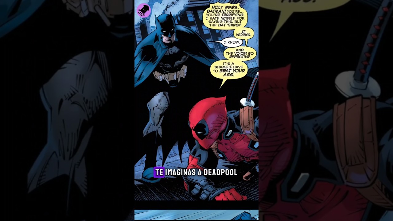 El DÍA que DEADPOOL conoció a BATMAN 😱 