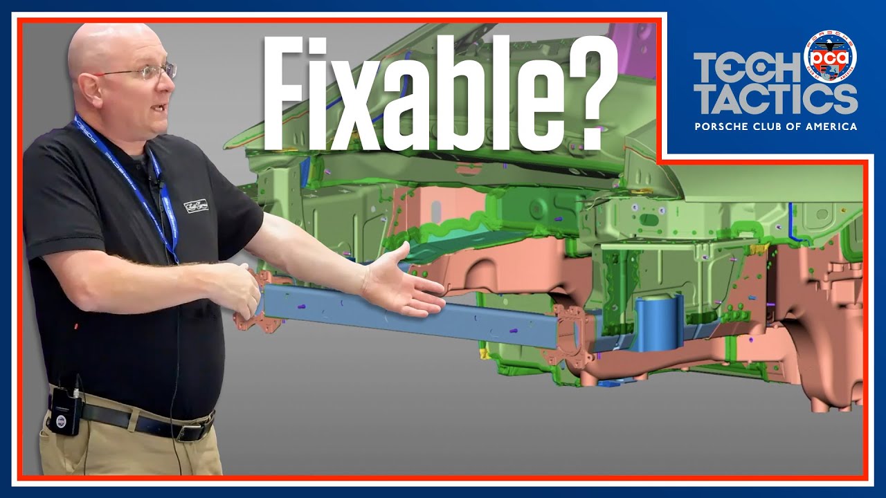Manufactured vs. Collision Repaired to Porsche Factory Specs | Tech Tactics