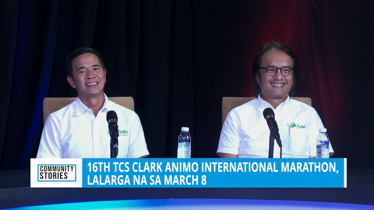 16th TCS Clark Animo International Marathon, lalarga na sa March 8 | Community Stories