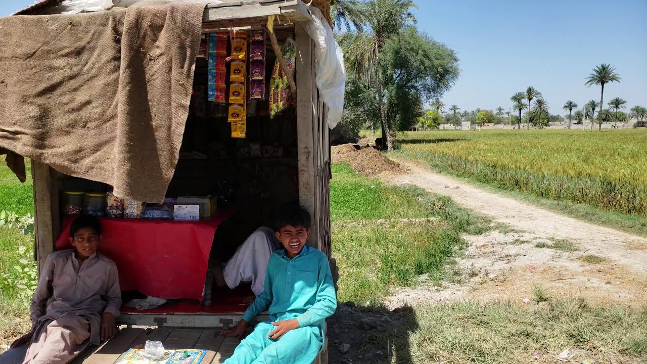 Rural Punjab Area | Basti Jalbani Road Tour In Pakistan