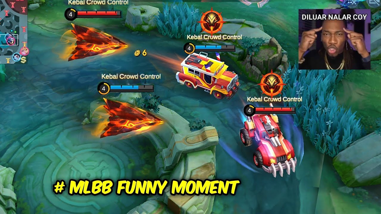 Momen lucu para anomali Rank epic -MLBB MEME EXE