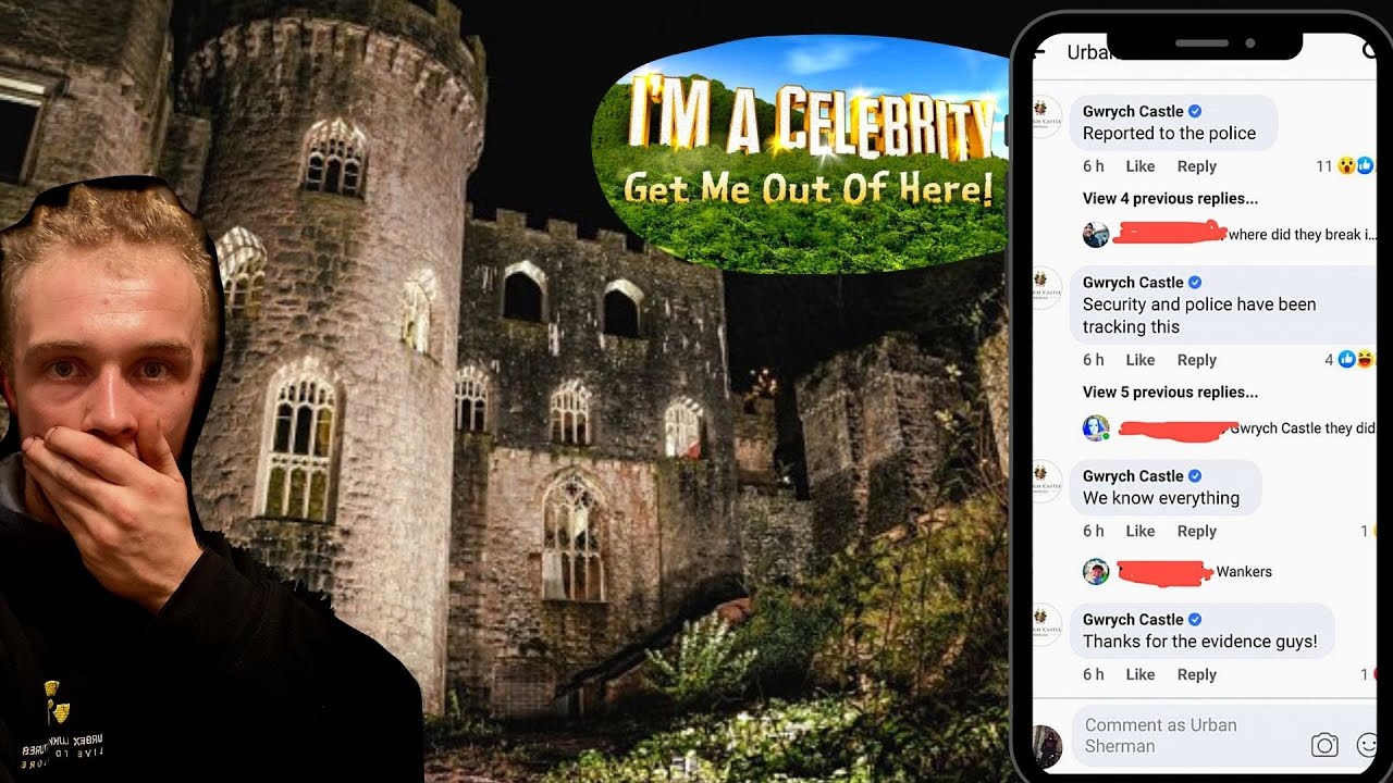 SNEAKING INTO IM A CELEB (THE CASTLE MESSAGED US) IM A CELEBRITY GET ME OUT OF HERE 2020