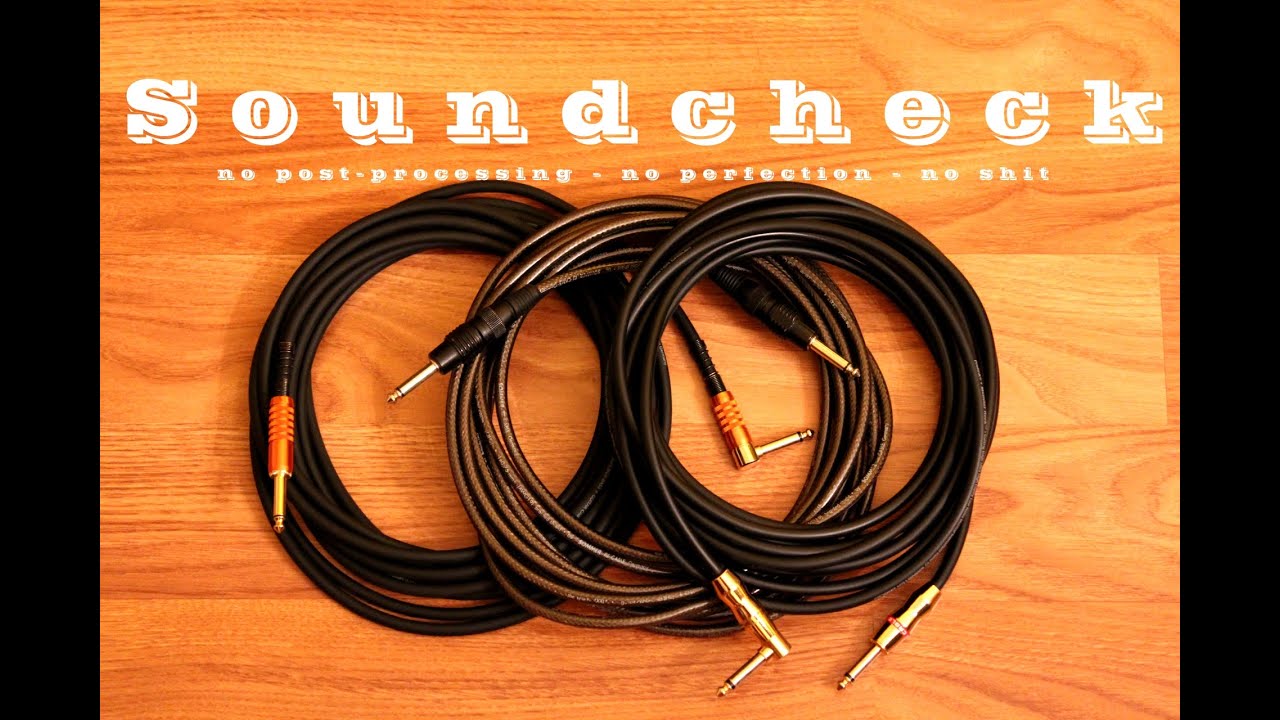Soundcheck: Klotz T.M. Stevens Funkmaster vs. Monster Cable Rock vs. Sommer Cable The Spirit XXL