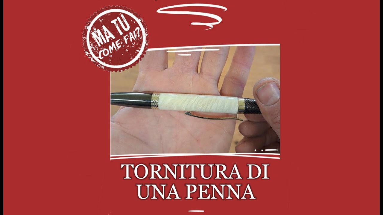 Emporio della Tornitura - #9 MA TU COME FAI? Tornitura di una penna