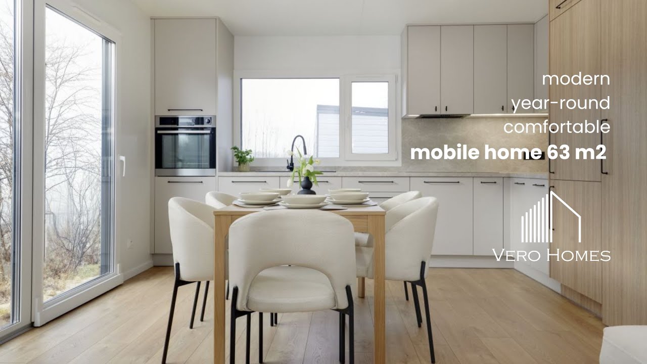 Całoroczny dom mobilny 63 m2  / Year-round mobile home 63 m2 by Vero Homes