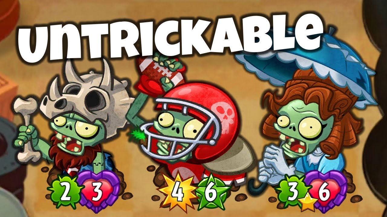 The Ultimate Untrickable Troll Deck In PvZ Heroes