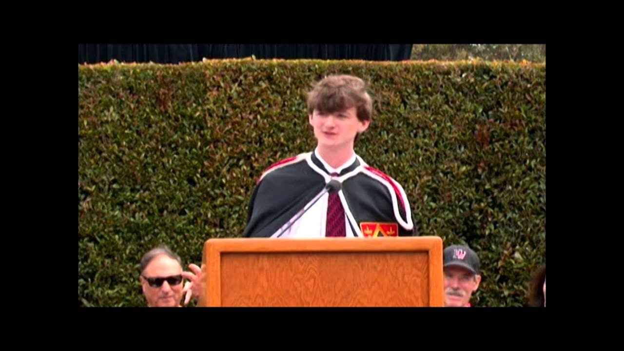 Ben Gail Salutatorian Speech