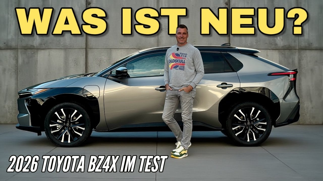 TOYOTA bZ4X AWD 2026 im Test: Nicht nur NEU, sondern auch BESSER? Review | Preis