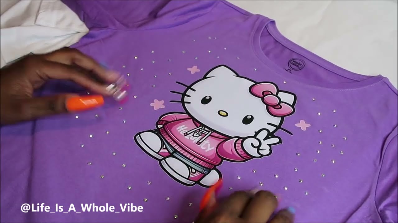 ПОСМОТРИТЕ, КАК Я ИЗГОТАВЛИВАЮ НАРЯДЫ HELLO KITTY ДЛЯ СВОИХ ДОЧЕРЕЙ — ОЧЕНЬ МИЛЫЕ