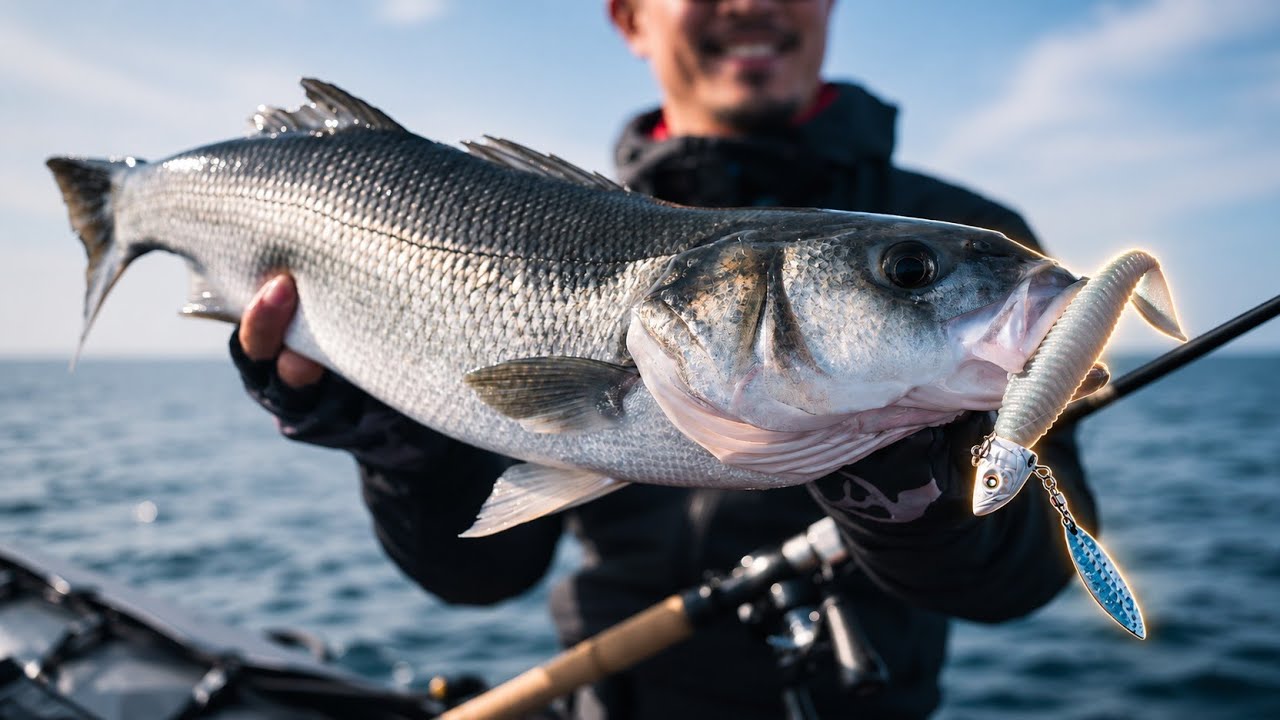 ニシネルアーワークスのスメルトヘッドプラスでシーバス爆釣＆まさかのあの魚も！？