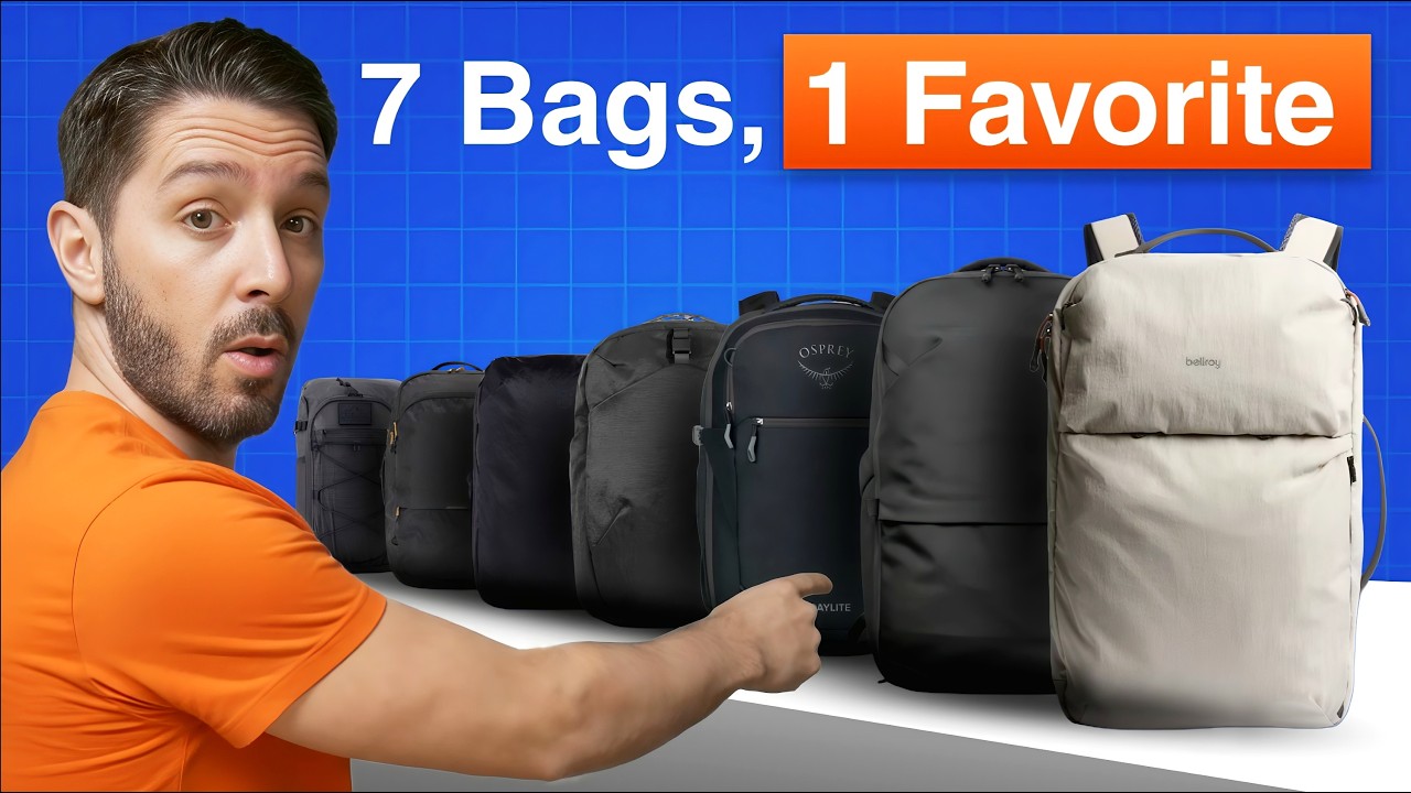 7 PERFECT Lightweight Travel Bags (2026 Guide)