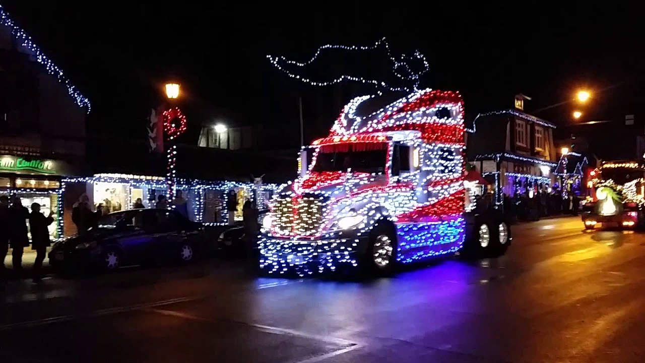 Christmas Truck Parade Victoria 2015