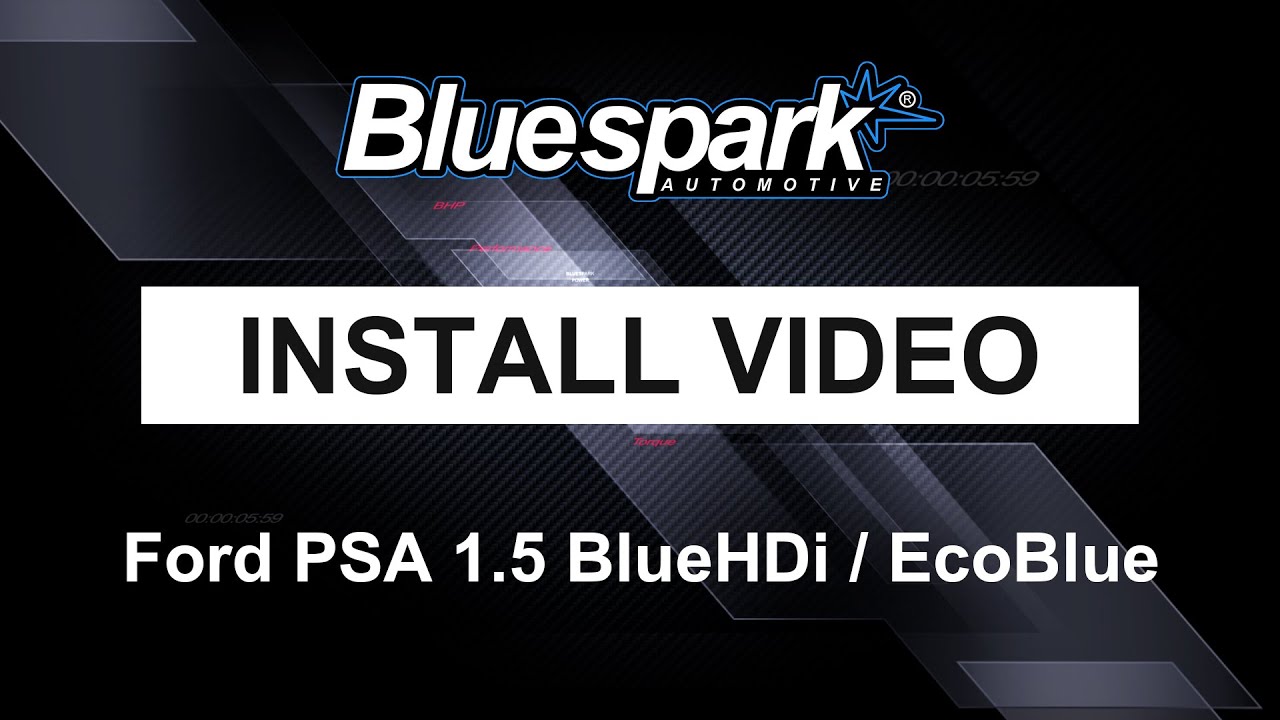 Bluespark Automotive 1.5 BlueHDI / EcoBlue Chip Tuning Box Install Video