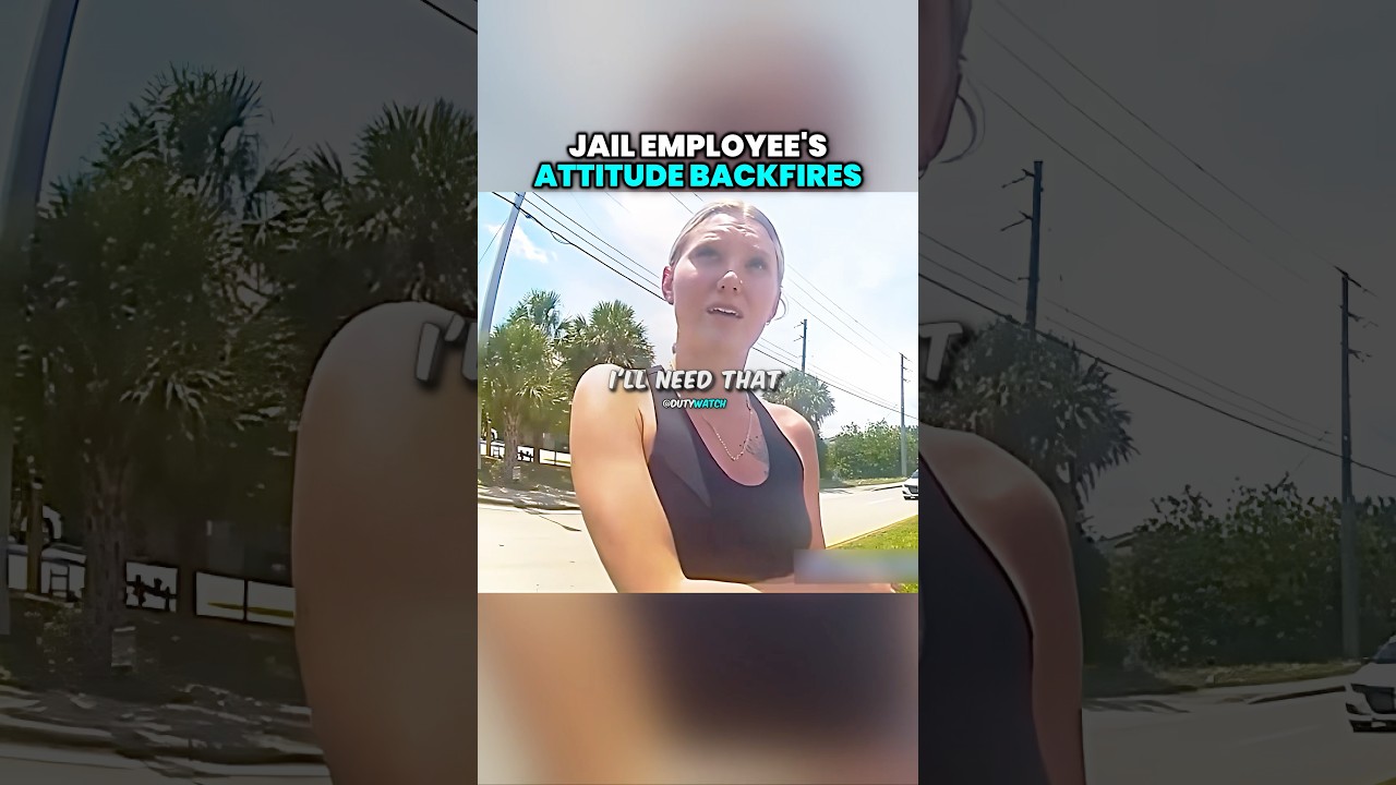 Jail Employee's Attitude Backfires 😳