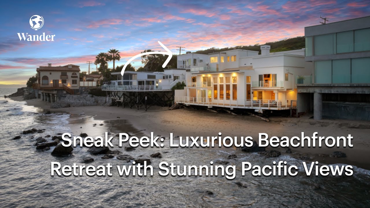 Experience A Luxurious Beachfront Retreat with Stunning Pacific Views | Wander Malibu Shores