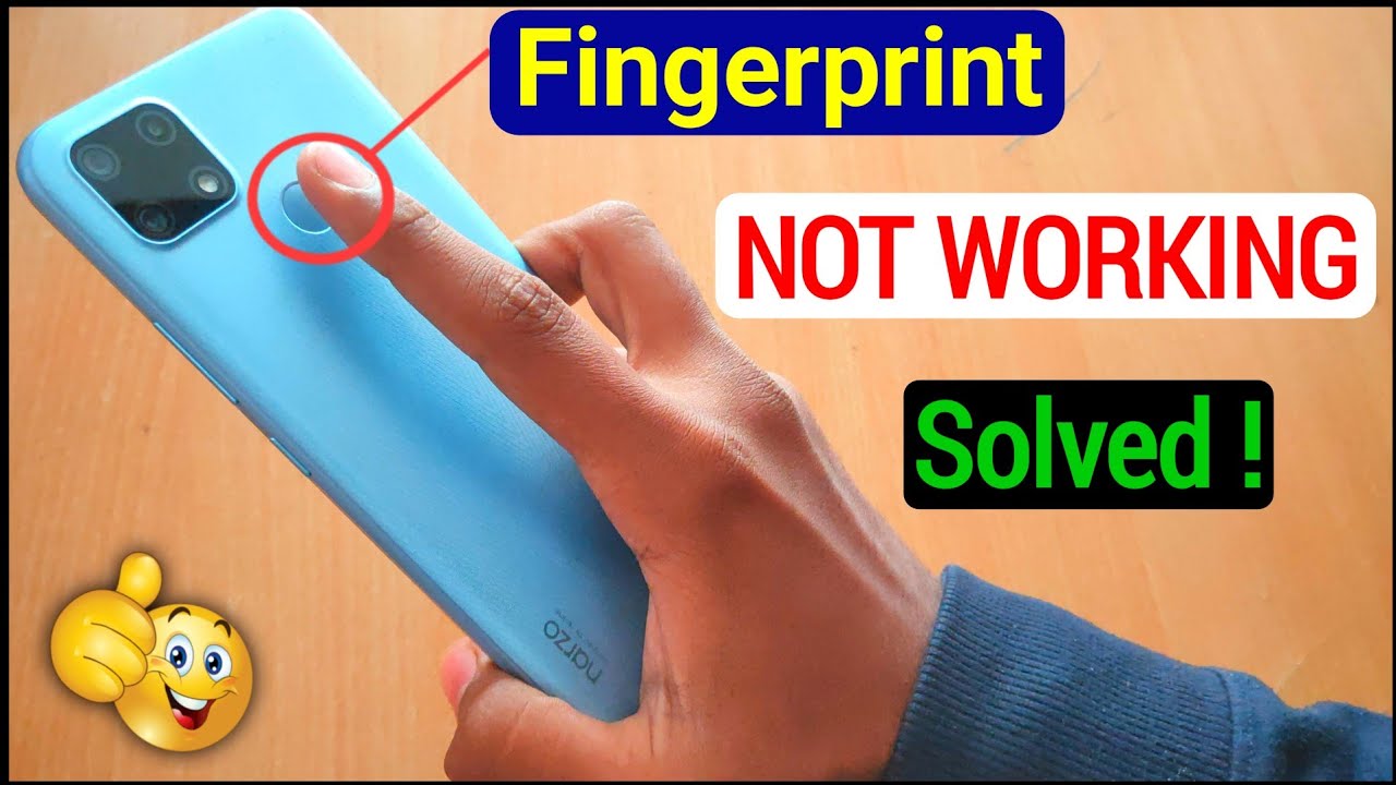 How To Solve Fingerprint Not Working Problem | Narzo 20 Fingerprint Fixed Karne Ke 7 Tips Aur Tarike