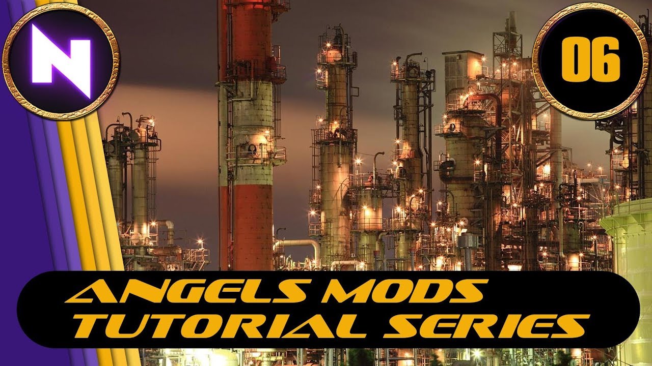 Factorio 0.16 - Angels Mods Tutorial Lets Play #6 SCIENCE AND UTILITY