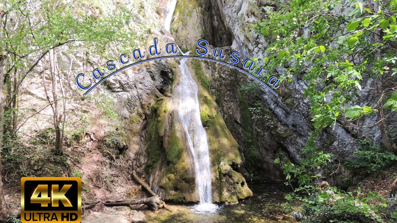 Cascada Șușara și Cheile Șușarei, un traseu spectaculos spre o cascadă de poveste! 4K
