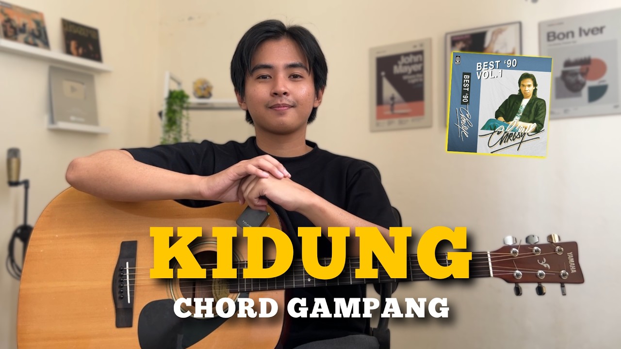 CHORD SIMPLE GAMPANG (Kidung - Chrisye) (Tutorial Gitar) VIRAL! (Petikan & Genjrengan)