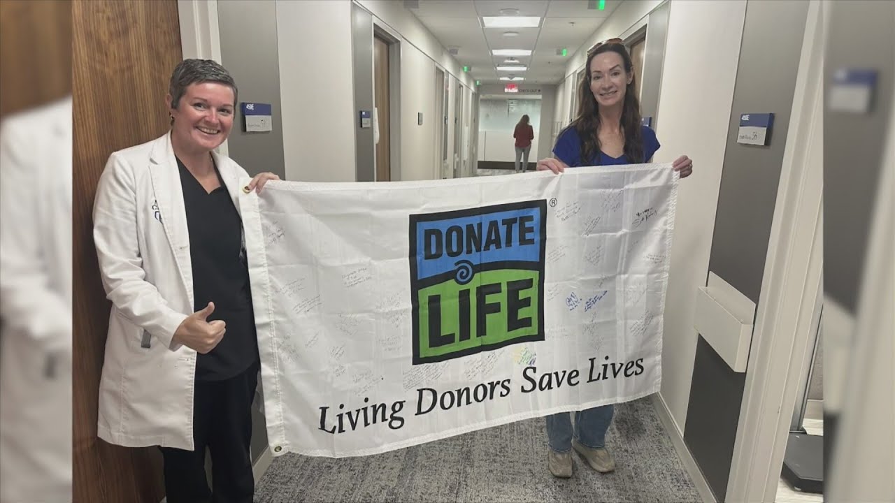 Franklin County Sheriff A.J. Smith shares an update on his kidney transplant recovery