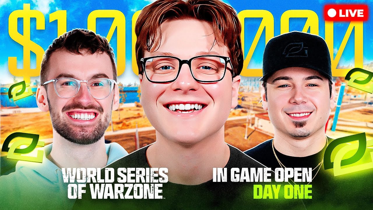 🔴1,000,000 WSOW OPEN QUALS (DAY 1) | OpTic ZLaner !scuf🔴