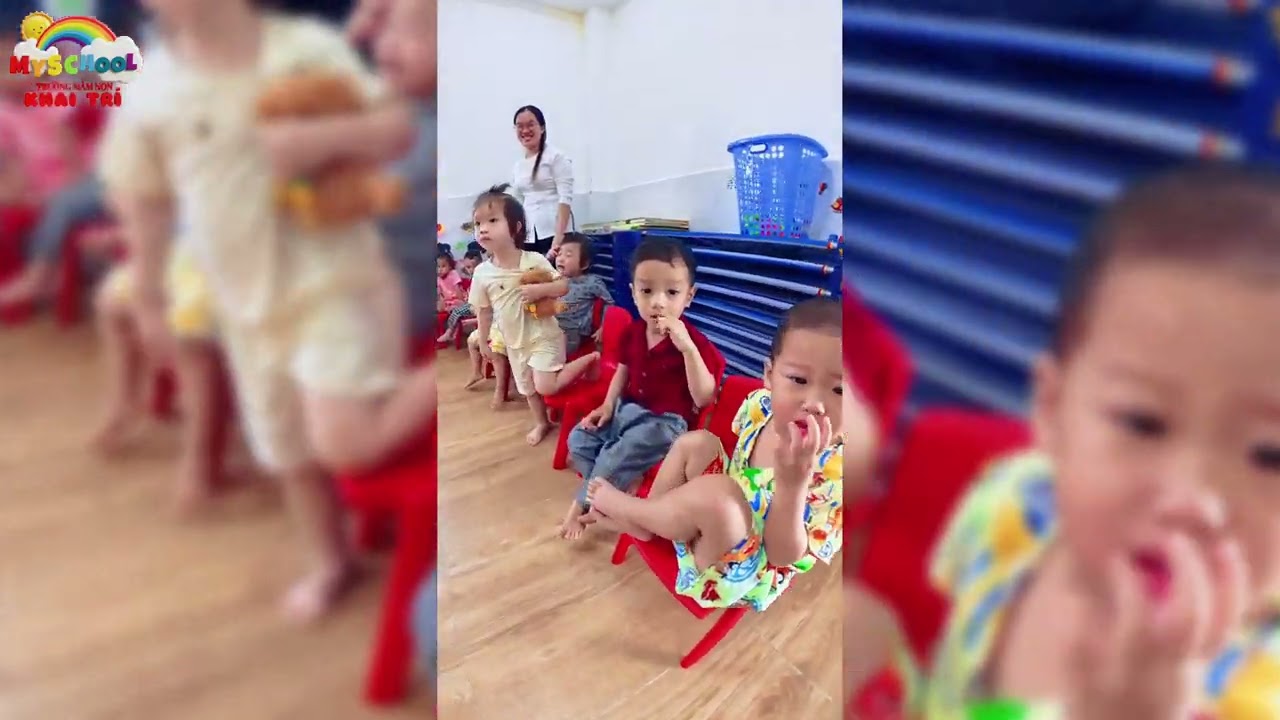 Trường MN Khai Trí (CS P7) - Các bé cùng ăn bánh Tét ngày Tết 07022026