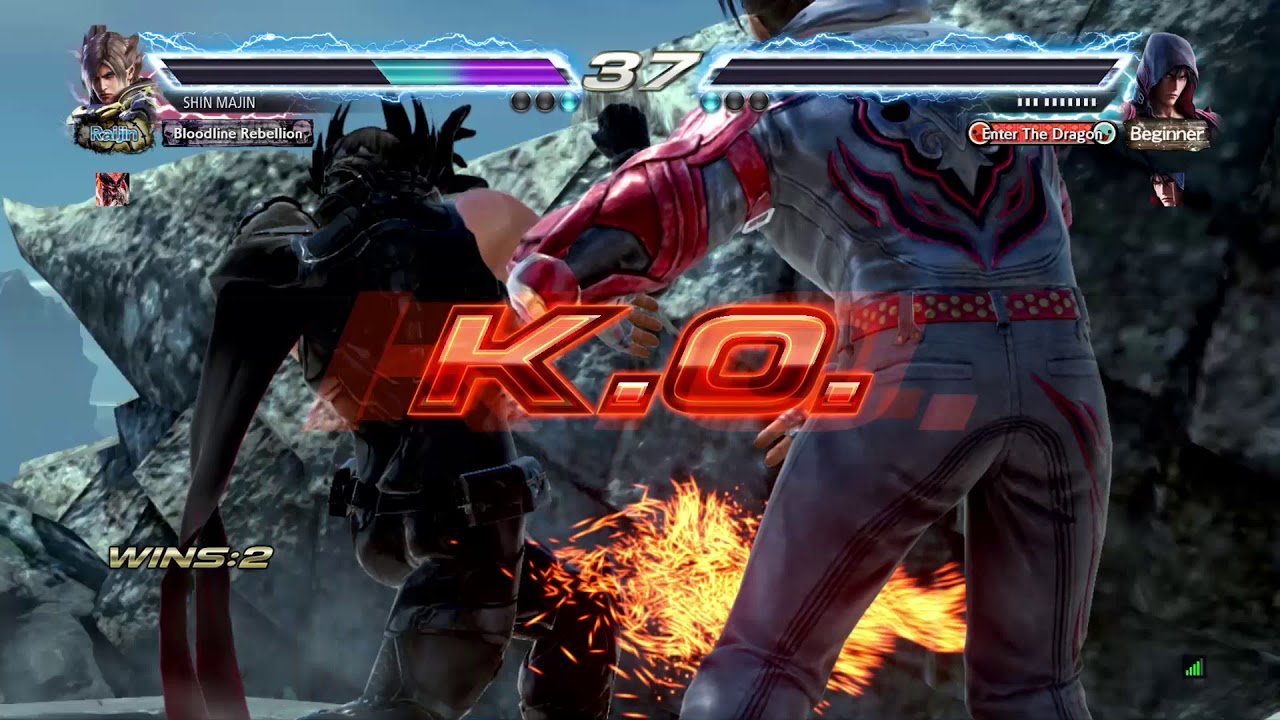 TEKKEN 7 - SHIN MAJIN (Lars Alexanderson) Vs. docSenpai (Jin Kazama)