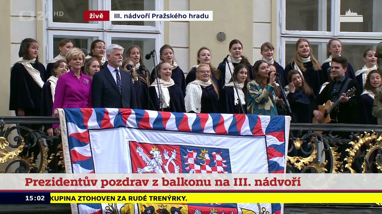 Kateřina Marie Tichá & Kühnův dětský sbor - Časy se mění (Inaugurace prezidenta republiky 9.3.2023)