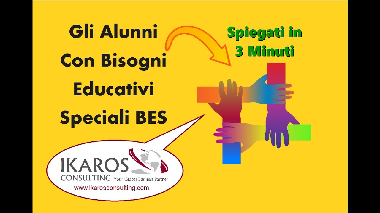 Gli Alunni Con Bisogni Educativi Speciali BES in Poco pi&ugrave; di 3 Minuti