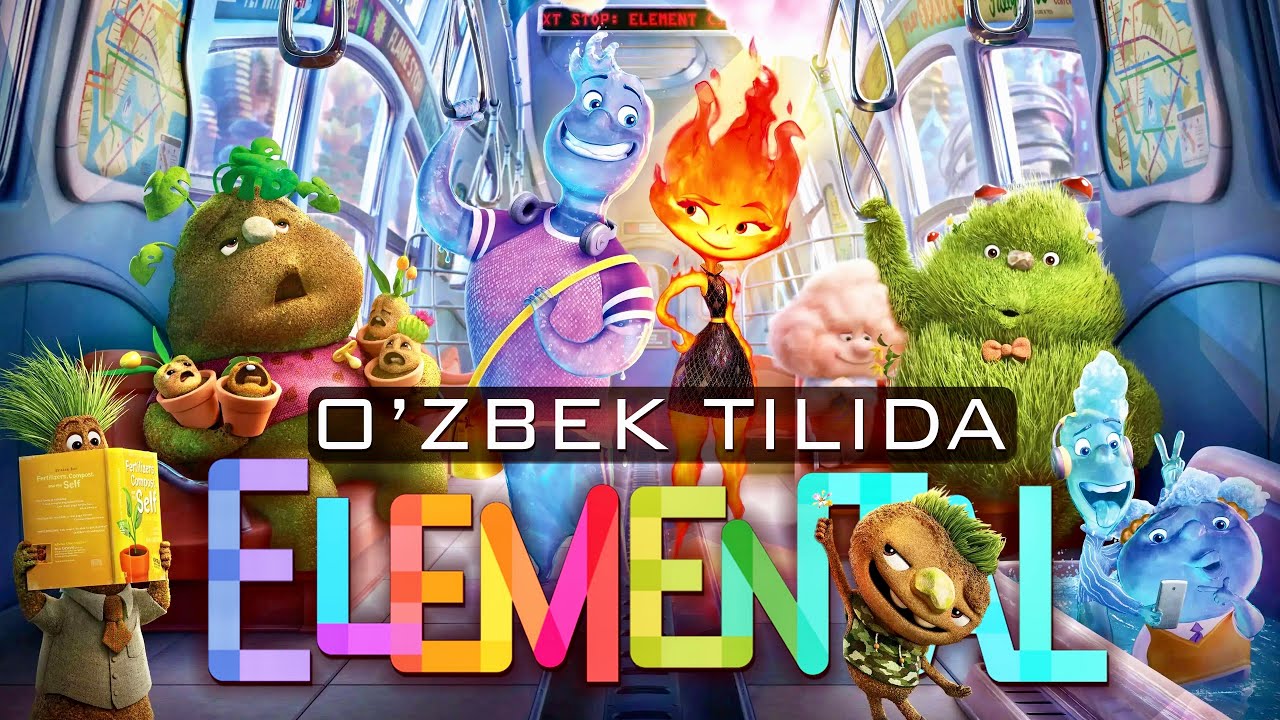 Elemental, Unsurlar - O'zbek Tilida Tahlil | Davomi Bo'ladimi | Yaxshi yoki Yomon | Pixar Qaytdi
