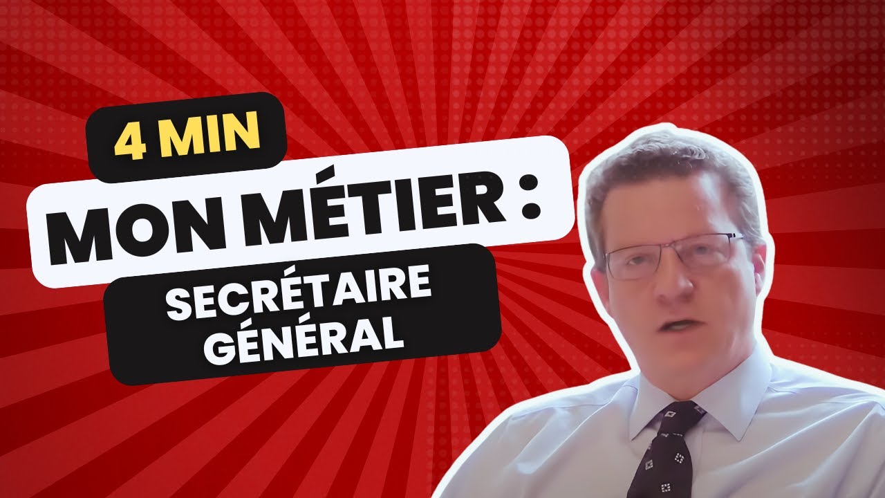 Le métier de Secrétaire général | Les métiers du droit