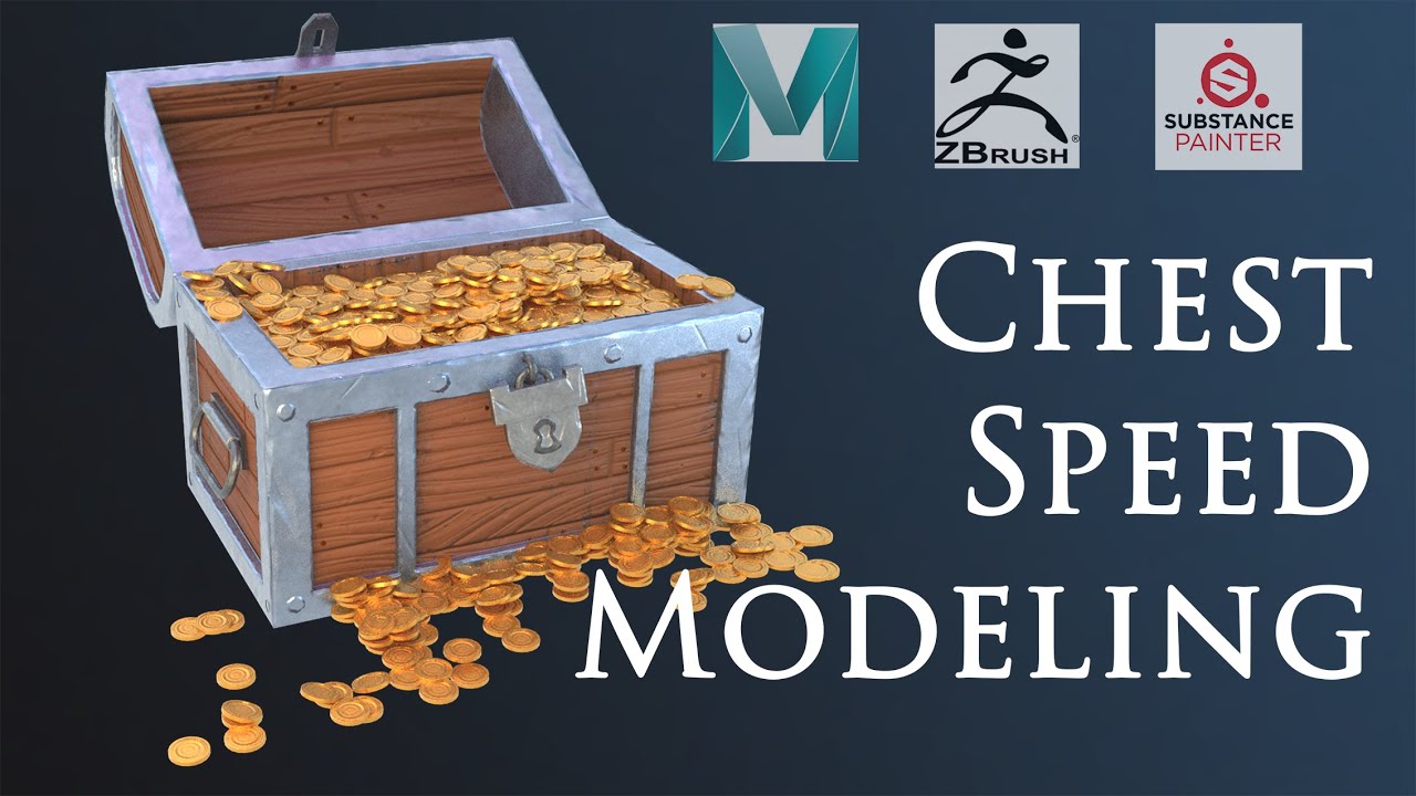 Autodesk Maya - Speed Modeling - Chest