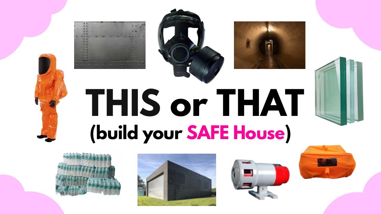 Build Your Safe House 🏠 | THIS OR THAT #thisorthat #safehouse