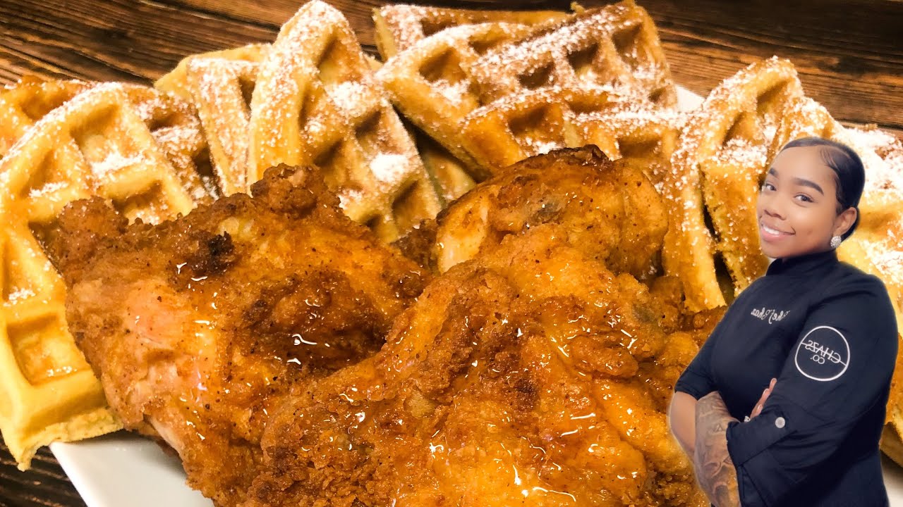 Honey Gold Nashville Chicken & Waffles | How to make chicken and waffles