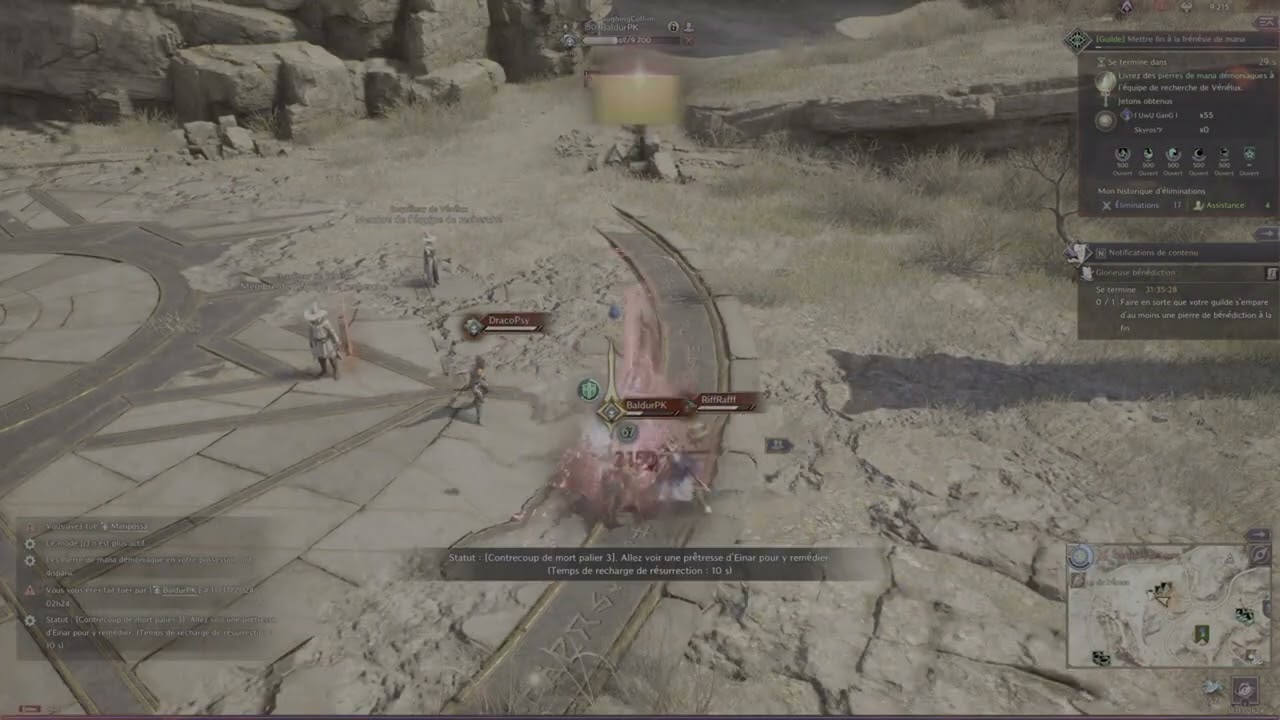 Paladin SnS / Wand PVP Throne and liberty / Tevent Wand carry Vol.2