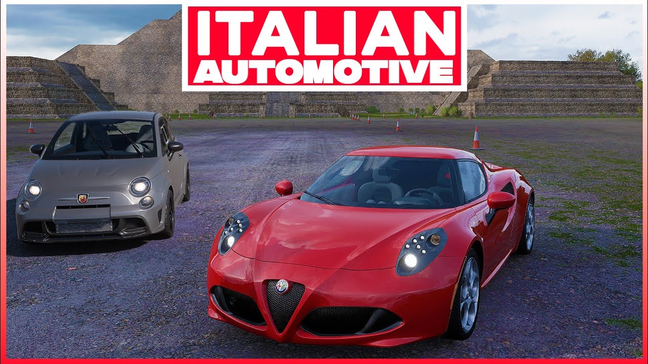 FH5 New Cars: Abarth 695 Biposto & Alfa Romeo 4C