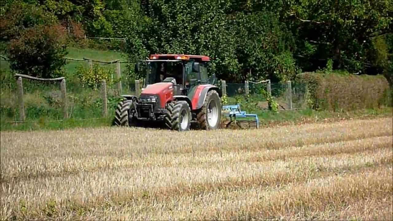 Grubber 2013 mit Case Jxu 115 und Lemken Smaragd 7