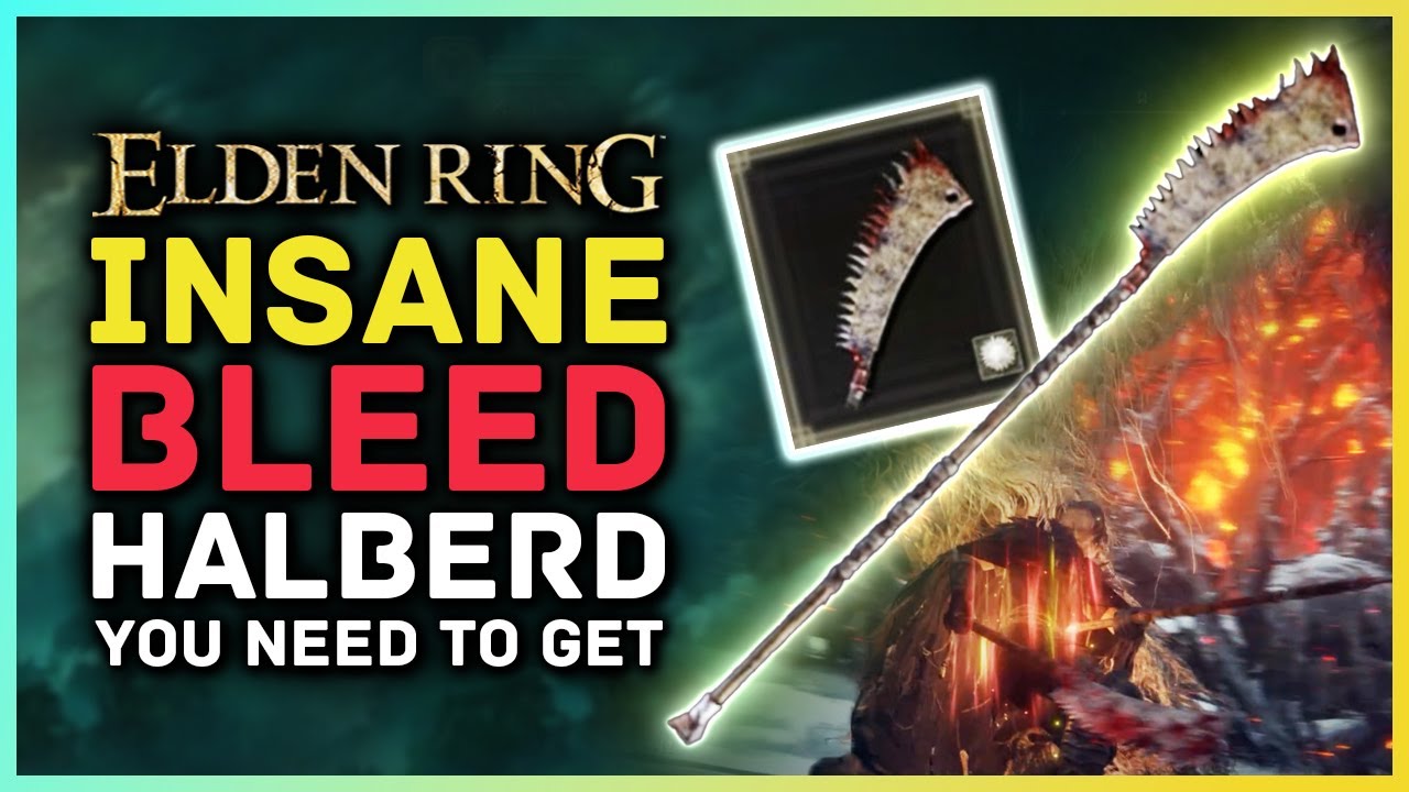 Elden Ring - БЕЗУМНАЯ Кровоточащая Алебарда, которую вам стоит попробовать!
