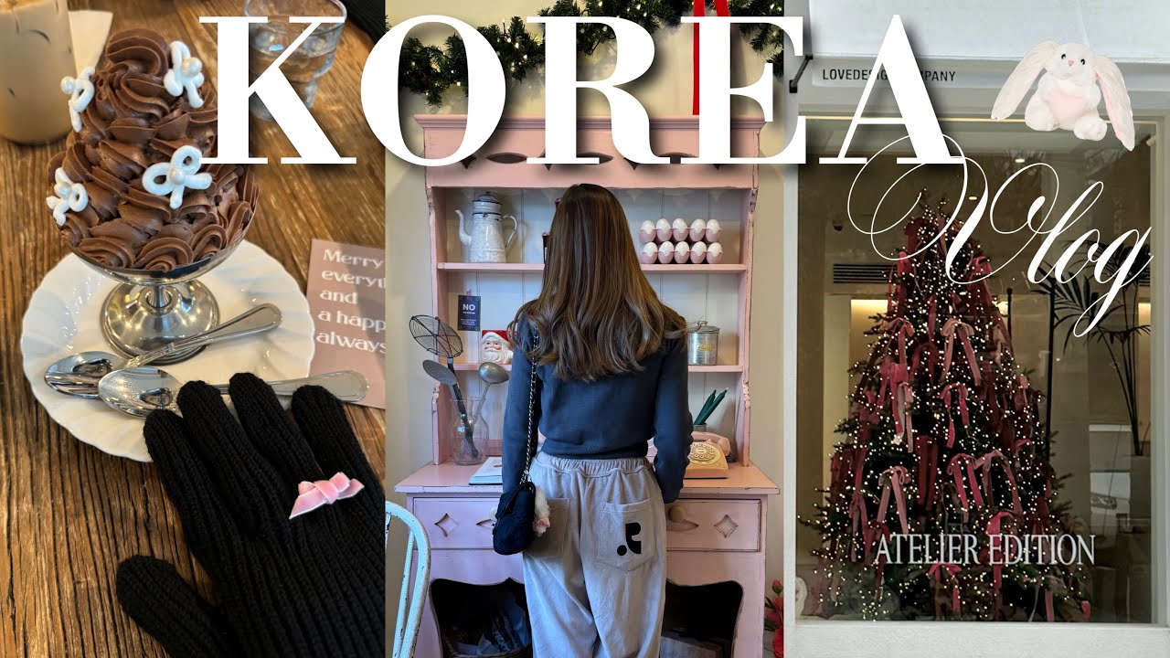 【韓国vlog】最新2023.12 冬の極寒韓国旅行 /ソウルでクリスマスムードを楽しむ/ショッピング＆おすすめグルメ/購入品紹介金額公開/狎鴎亭/聖水/カロスキル/漢江鎮/安国/景福宮/明洞/東大門
